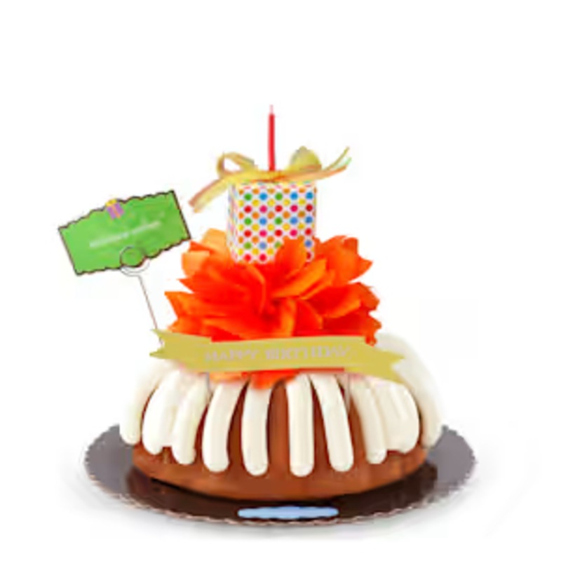 Delicious Wishes 10” Decorated Bundt Cake