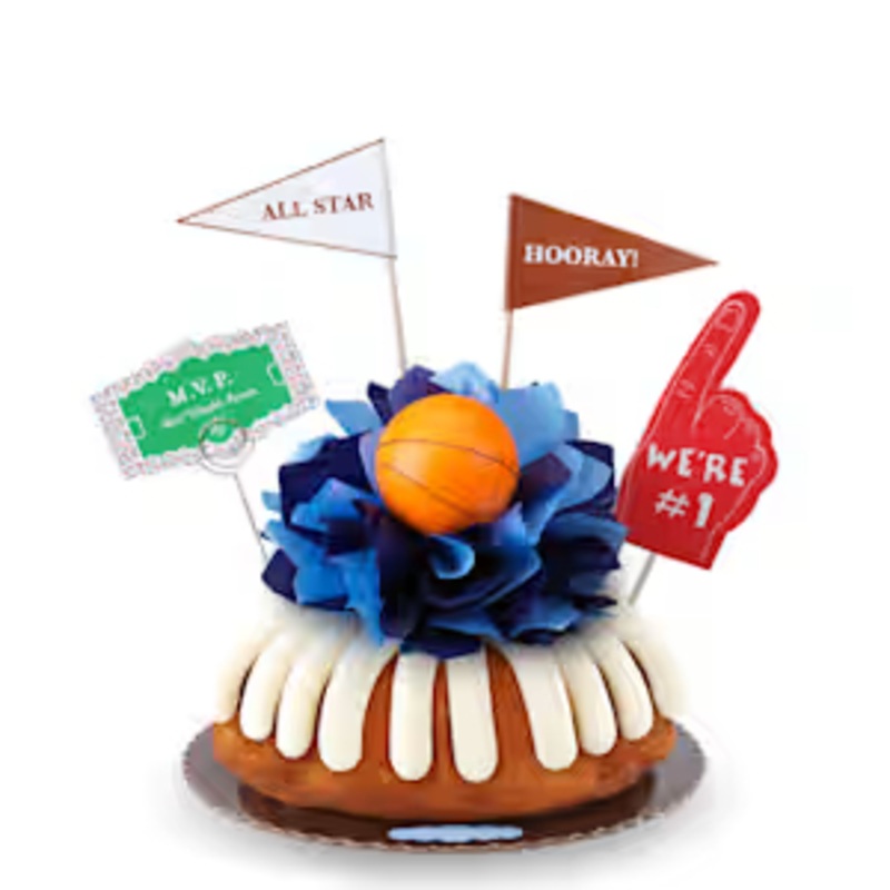 MVP – Basketball 8” Decorated Bundt Cake