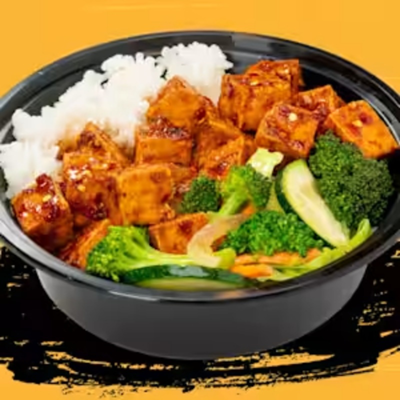 Spicy Tofu Teriyaki Bowl
