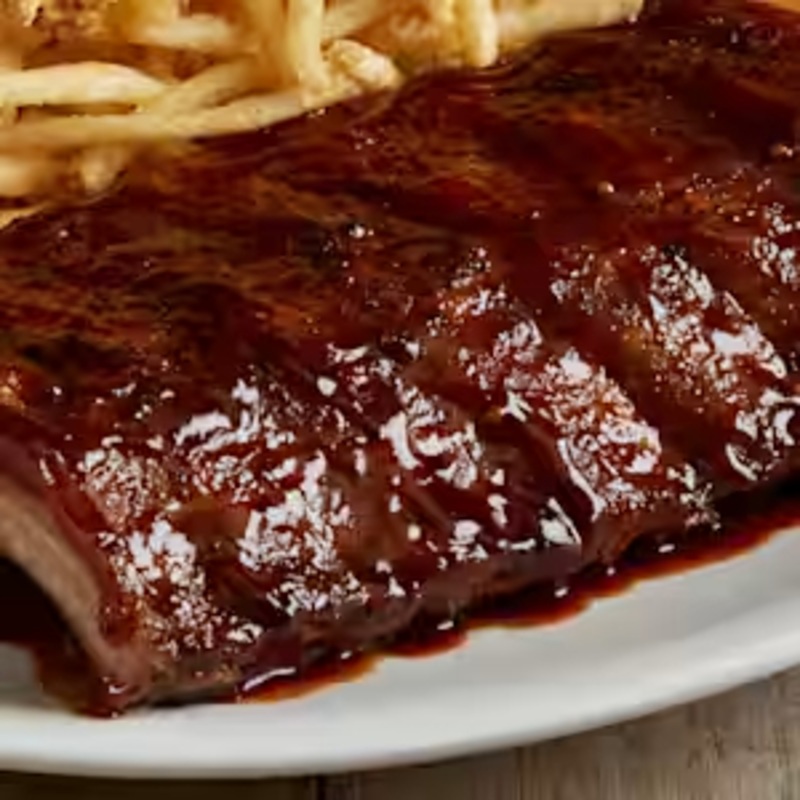 Half Rack Of Baby Back Ribs