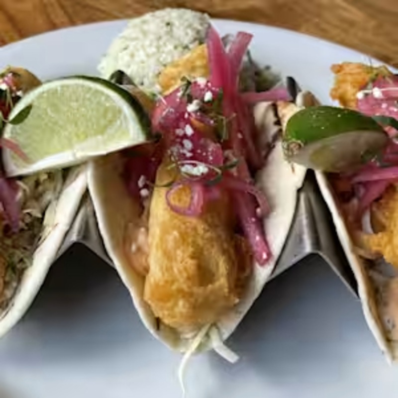 Baja Fish Tacos -Cod